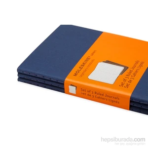 Cahier 3Lü Defter Mavi Çizg.Cep Boy64Syf Ch211