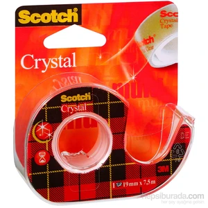 Scotch®  Kristal Bant, Kesicili, 19mmx7,5m