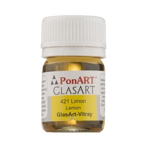 Glass Art 20 Ml Limon Cam Boyası - 421