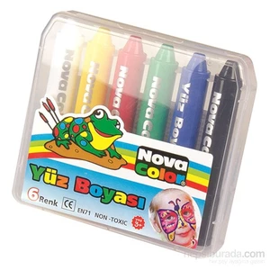 Nova Color Yüz Boyası 6 Lı Ruj Tipi Nc-210