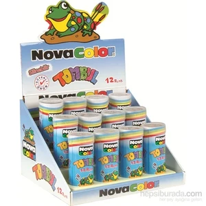 Nova Color Nc-2115 Tombul Mum Pastel Boya Tüp 12 Renk
