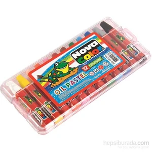 Nova Color Nc-2130 Pastel Boya 12 Renk Plastik Kutuda