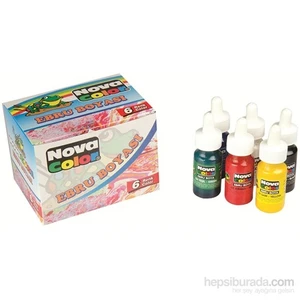 Nova Color Nc-238 Ebru Boya 6 Renkli Set 30 cc