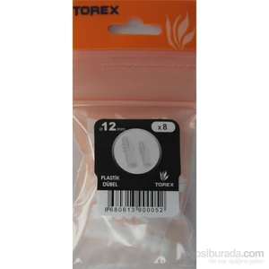 Plastik Dübel 12Mm 8 Adet
