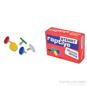 16468 Renkli Raptiye Karışık Renk