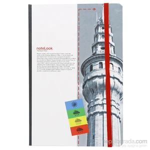 Defter A5 Towers Of Ist.Beyazıt Kul.Çzgili