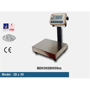 Eko 60 Kg 28X35 Paslanmaz Terazi