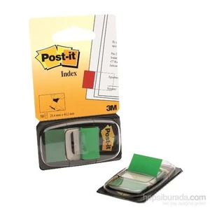 Post-it® Index- Isaret Bandi, Yesil, 50 yaprak