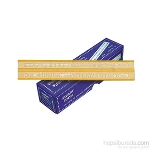 Kod:052 Teknik Yazı Şablonu No: 5 mm