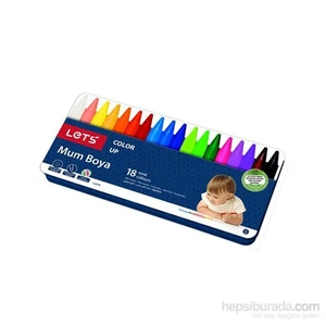 Lets 18 Renk 11Mm. Jumbo Mum Boya L-6318