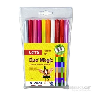 Lets Duo Magic Sihirli Keçeli Kalem  L-7010