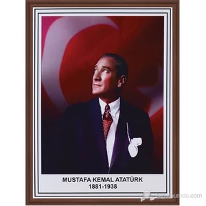 425 35X50 Atatürk Portresi (Mdf Çerçeve)