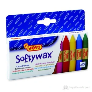 Softy Wax 10 Renk Yumuşak Pastel Boya
