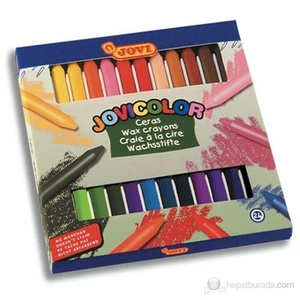 Pastel Mum Boya 24 Renk Canlı Ve Dayanıklı Kalemler 75 Mm Yükseklik 12 Mm Genişlik