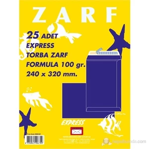 M000189 Torba Zarf 240X320 100gr Formula 25'li