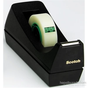 Scotch® C-38  Bant Kesici, Siyah, Masa üstü, 33m bant için