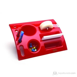 Mas 808 Tidy Desk Organizer (Kırmızı),