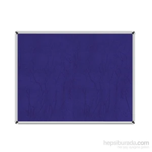 120x200 Duvara Monte Kumaşlı Pano (Mavi)