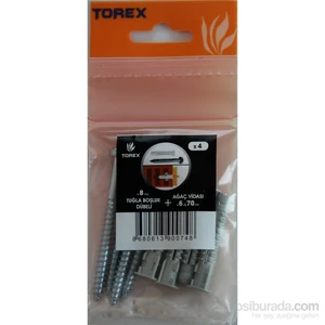 Tuğla Boşluk Dübeli 8 Mm + 6X70 Trifon 4'Er  Adet