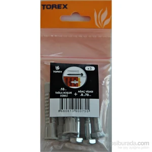 Tuğla Boşluk Dübeli 10 Mm+ 8X70 Trifon 3'Er  Adet