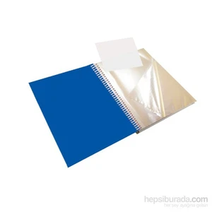 60300 Plastik Kapak Spiralli A4 Proje Defteri Kareli 80 Yaprak