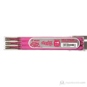 Frixion Point Silinebilir Mürekkepli 0.5 Tükenmez Kalem Yedeği 3'lü Pembe