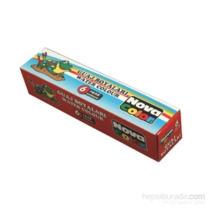 Nova Color Nc-113 Guaj Boya Şişe 6 Renk