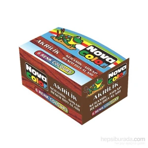 Nova Color Akrilik Boya 6 Renk 30 cc