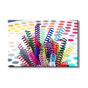Mapicoil 16 mm Plastik Helezon Spiral Şeffaf 100 Lü (235 16 04)
