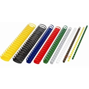 Office Force 38 mm (Oval) Beyaz Plastik Spiral Cilt Malzemesi 50'li