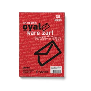 Kare Zarf Krft  70Gr(Elvan)-25Li