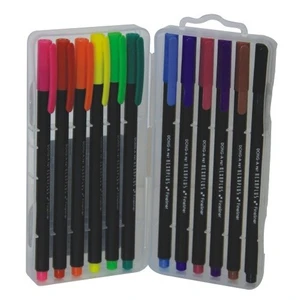 Hexaplus Fineliner kalem 12 renk / Kutu