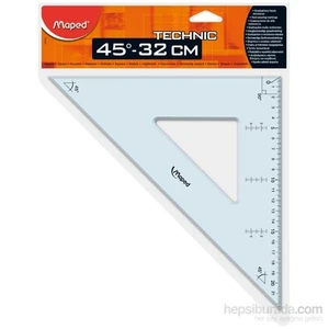 147527 32 cm Teknik Gönye 45°