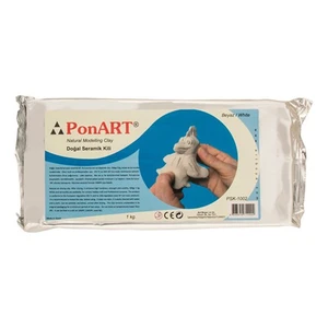 1000 Gr Beyaz Renk Seramik Kili