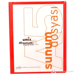 UMIX STANDART SUNUM DOSYASI A5 10'LU KIR