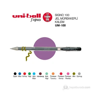 UM-100 Signo Roller Kalem 0.7 mm - Siyah