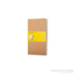 Cahier 3Lü Defter  Kraft Kareli, Cep Boy 6 Qp412