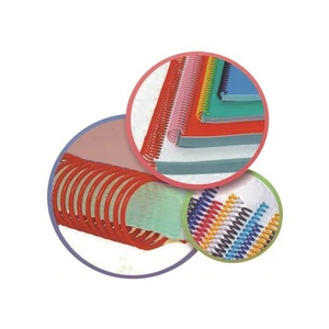 Office Force 6 mm 48 Loop 4:1 Plastik Helezon Spiral Şeffaf 200'lü