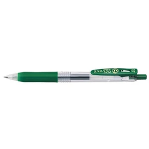 Sarasa Clip Jel Mürekkepli Roller, Basmalı, 0.7Mm, Yeşil Src-0.7-Ysl