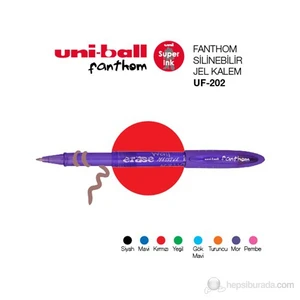 Uni-ball Fanthom 0,7 Silinebilir Jel Kalem Kırmızı