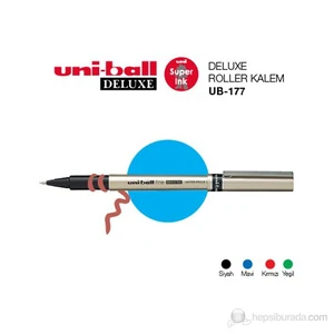 Uni-ball Deluxe Fine Roller Kalem (UB-177) Siyah