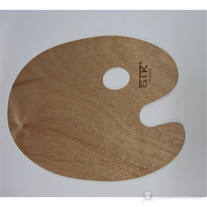 Oval Ahşap Palet 28x41cm
