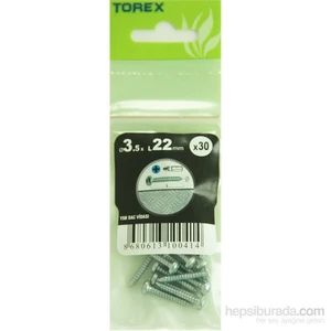3.5X22 Dın 7981 Ysb Sac Vıdası 30 Adet