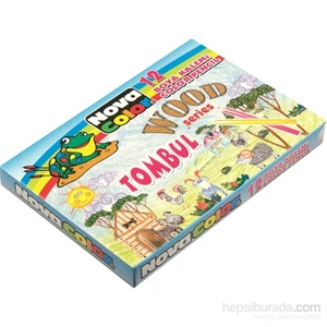 Nova Color Nc-405 Kuruboya 12 Renk Kısa Tombul