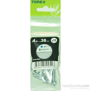 4.8X38 Dın 7981 Ysb Sac Vıdsı 15 Adet