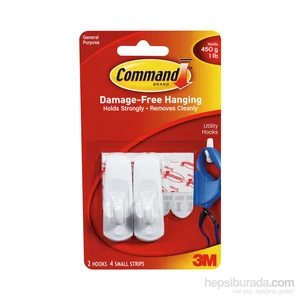 Command 17002  Küçük Pratik Askı 450 g Taşır