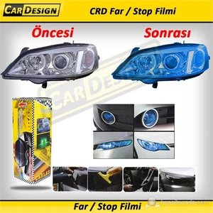 CRD Far / Stop Filmi MAVİ 30 cm x 10 Metre (Rulo)