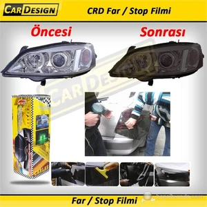 CRD Far / Stop Filmi SİYAH 30 cm x 10 Metre(Rulo)