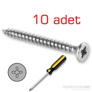 Sunta Vidası 3.5 mm Çap x 1.6 cm Uzunluk 090539