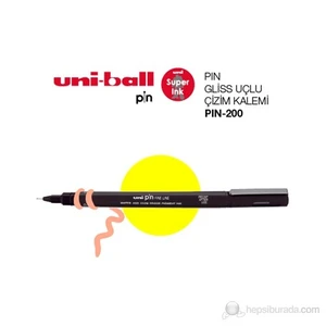 Uni Pin Gliss Uçlu Çizim Kalemi 0,1 (PIN01-200)